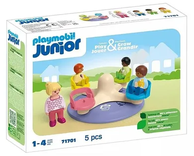 Playmobil, Junior, Karuzela z cyferkami, 71701