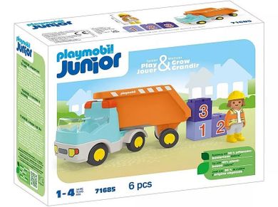 Playmobil, Junior, Wywrotka, 71685