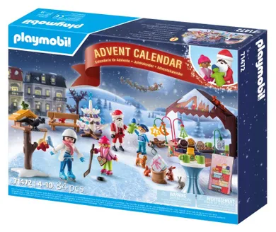 Playmobil, Kalendarz adwentowy, Jarmark Bożonarodzeniowy, 71472