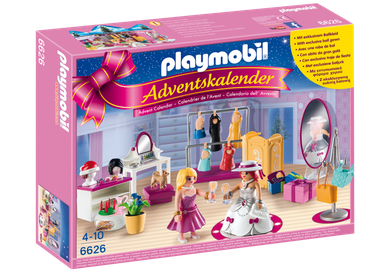 Playmobil, Kalendarz adwentowy, Przebieranie się na bal, 6626