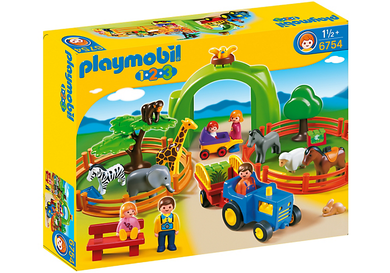 Playmobil, klocki Moje duże zoo, 6754