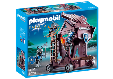 Playmobil, Knights, Wieża oblężnicza rycerzy herbu Orzeł, 6628