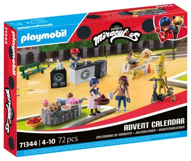 Playmobil, Miraculous: Kalendarz adwentowy, Piknik w Paryżu, 71344