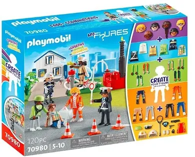 Playmobil, My Figures: Akcja ratownicza, figurka, 70980