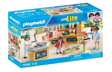 Playmobil, My Life, Bar z przekąskami, 71538