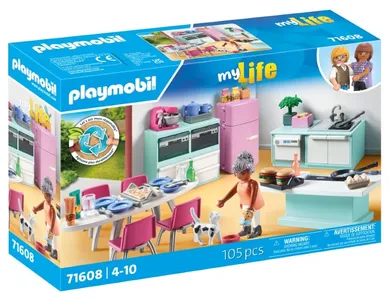 Playmobil, My Life, Kuchnia z jadalnią, 71608