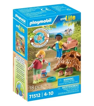 Playmobil, My Life, Opieka nad jeżami, 71512