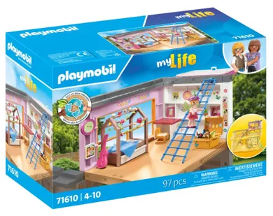 Playmobil, My Life, Pokój dziecięcy, 71610