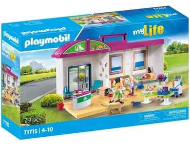 Playmobil, My Life, Przenośna klinika dla zwierząt, 71715