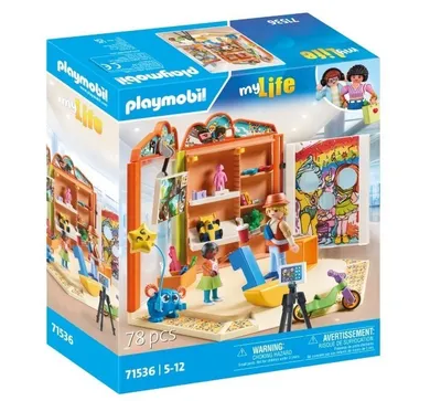 Playmobil, My Life, Sklep z zabawkami, 71536