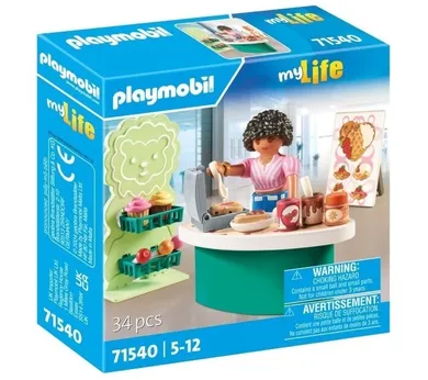 Playmobil, My Life, Stoisko ze słodyczami, 71540