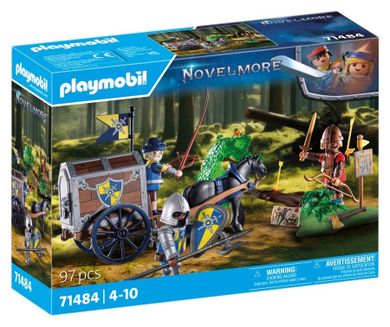 Playmobil, Novelmore, Napad na wóz transportowy, 71484