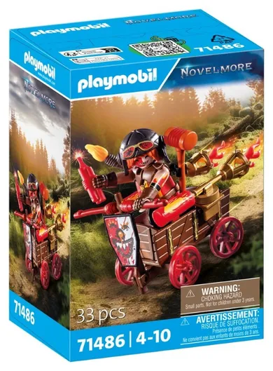 Playmobil, Novelmore, Pojazd wyścigowy Kahbooma, 71486