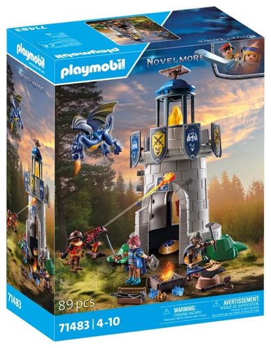 Playmobil, Novelmore, Rycerska wieża z kowalem i smokiem, 71483