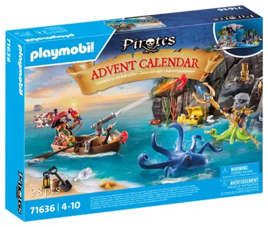 Playmobil, Pirates, Kalendarz adwentowy, 71636