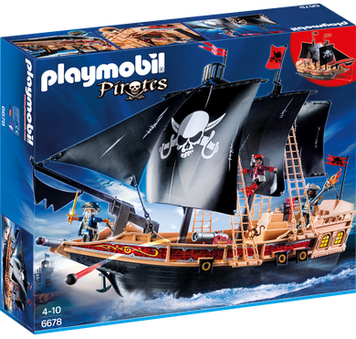 Playmobil, Pirates, Piracki statek bojowy, 6678