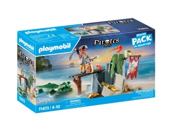 Playmobil, Pirates, Pirat z aligatorem, 71473