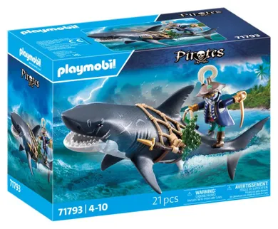 Playmobil, Pirates, Rekin olbrzym z piratem, 71793