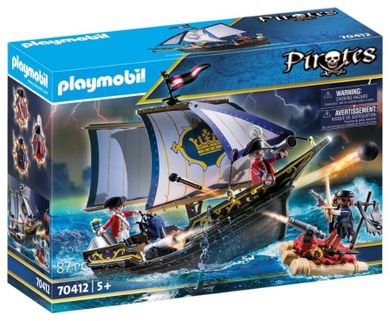Playmobil, Pirates, Statek Rotrock, 70412