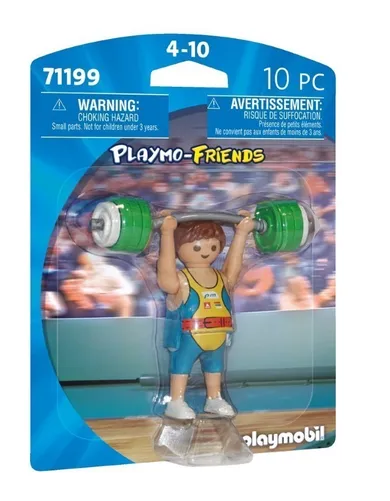 Playmobil, Playmo-Friends, Sztangista, 71199