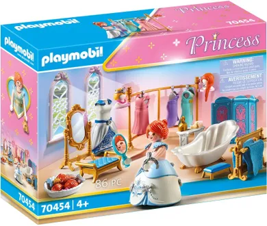 Playmobil, Princess, Garderoba z wanną, 70454
