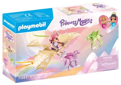 Playmobil, Princess Magic, Niebiańska wycieczka z młodym pegazem, 71363