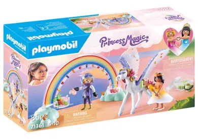 Playmobil, Princess Magic, Niebiański pegaz z tęczą, 71361