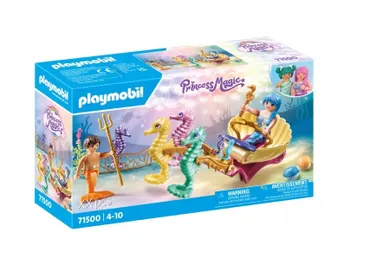 Playmobil, Princess Magic, Podwodni mieszkańcy z powozem koników morskich, 71500