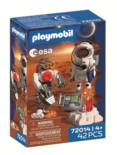 Playmobil, Space, Astronauta ESA z robotem, 72014
