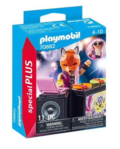 Playmobil, Special Plus, DJ ze stołem mikserskim, 70882