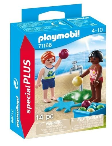 Playmobil, Special Plus, Dzieci z bombami wodnymi, 71166