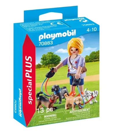 Playmobil, Special Plus, Opiekunka psów, 70883