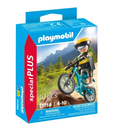 Playmobil, Special Plus, Rowerzysta górski, 71756