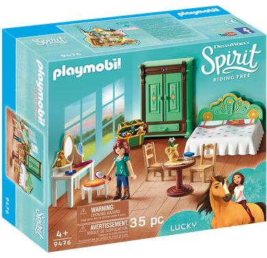 Playmobil, Spirit, Sypialnia Lucky, 9476