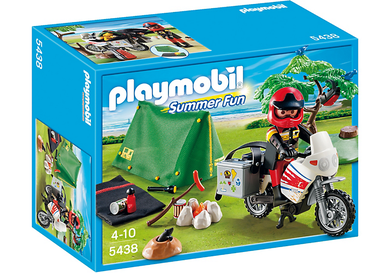 Playmobil, Summer Fun, Motocykl na kemping, 5438