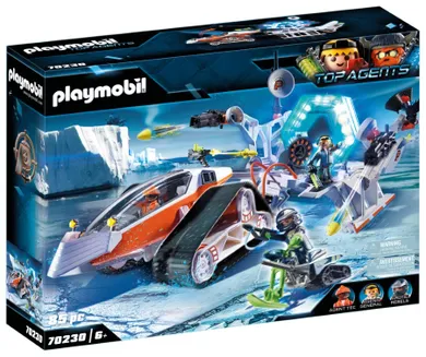 Playmobil, Top Agents, Spy Team Pojazd gąsienicowy, 70230