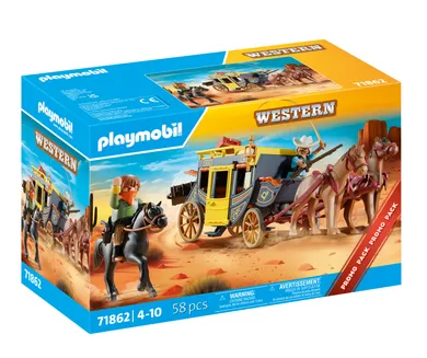 Playmobil, Western, Napad na Dyliżans na Dzikim Zachodzie, 71862
