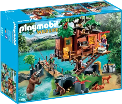 Playmobil, Wild Life, Przygoda z domkiem na drzewie, 5557