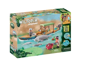 Playmobil, Wiltopia, Wycieczka łodzią do manatów, 71010