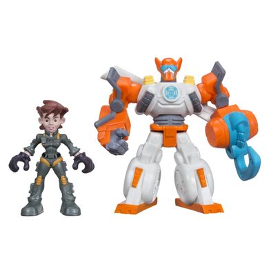 Playskool, Transformers, Rescue Bots, Blades The Flight Bot & Dani Burns, zestaw 2 figurek