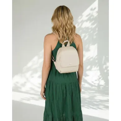 Plecak, beżowy, skóra ekologiczna, Rovicky