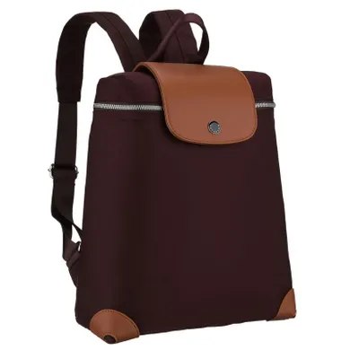 Plecak, bordowo-brązowy, Peterson