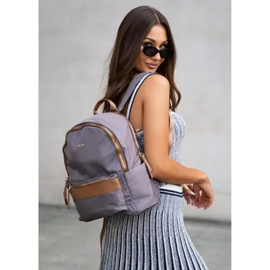 Plecak miejski, szary, Peterson