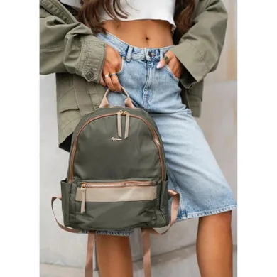 Plecak miejski, zielony, Peterson