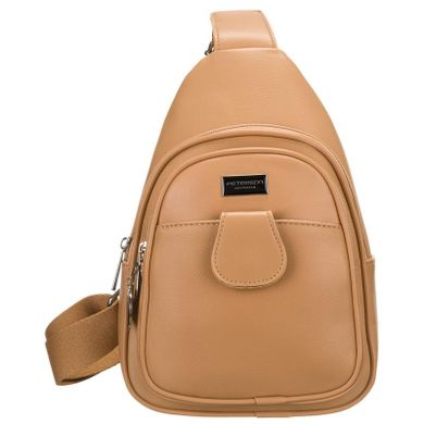 Plecak na jedno ramię, saszetka, beżowy, Peterson