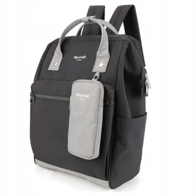 Plecak podróżny, bagaż podręczny do samolotu, czarny, Himawari