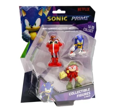 P.M.I, Sonic Prime, zestaw figurek, 3 szt.