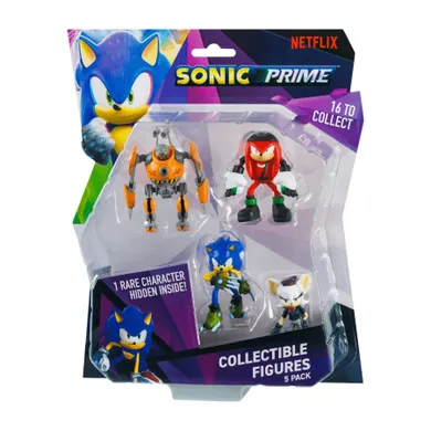 P.M.I, Sonic Prime, zestaw figurek, 5 szt.,