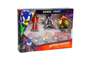 P.M.I, Sonic Prime, zestaw figurek, 6 szt.