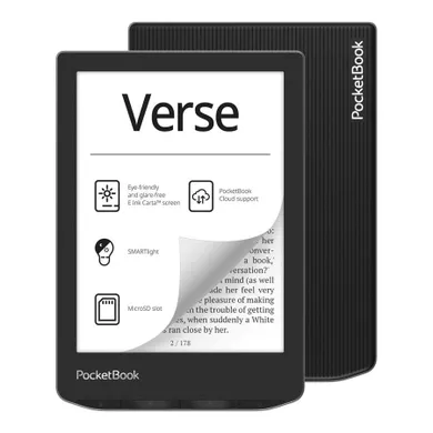 PocketBook, Verse 629, czytnik ebooków 6", 8GB, Wi-fi, Mist Gray